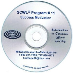 Success Motivation SCWL Subliminal CD Number 11