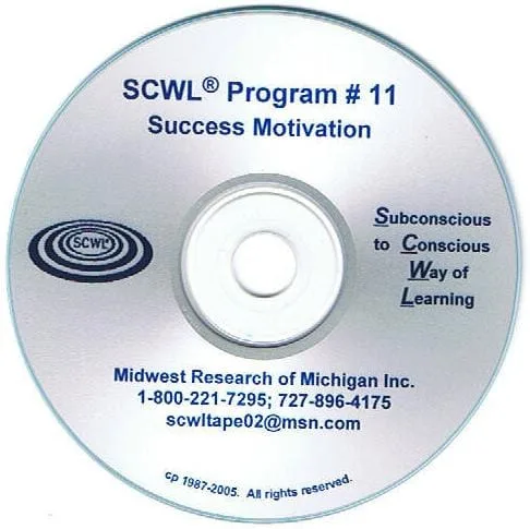 Success Motivation SCWL Subliminal CD Number 11