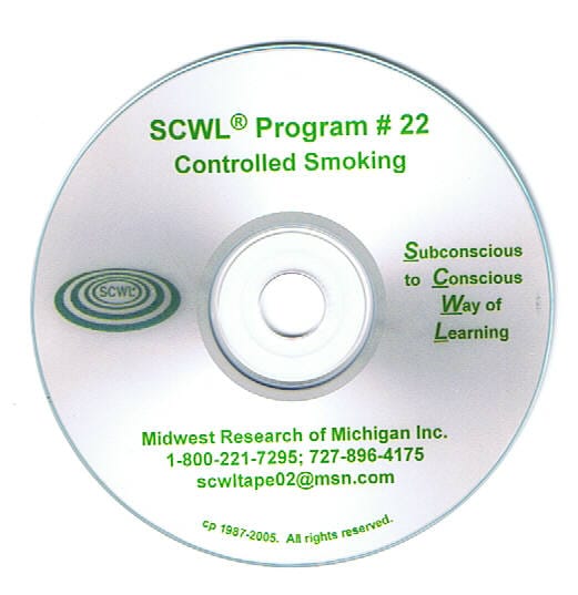 Controlled Smoking Subliminal CD