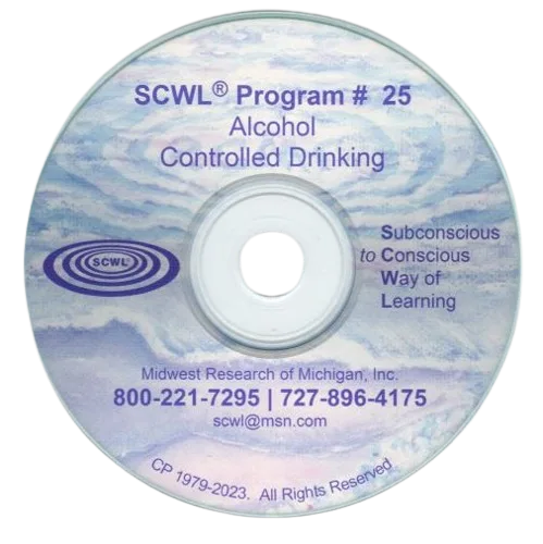 Alcohol - Controlled Drinking CD Number 25