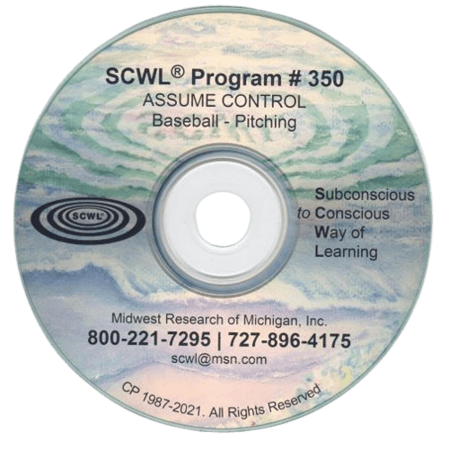 Assume Control- Baseball Pitching Subliminal CD