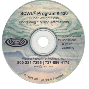 1 Million Weight Loss Affirmations Subliminal CD
