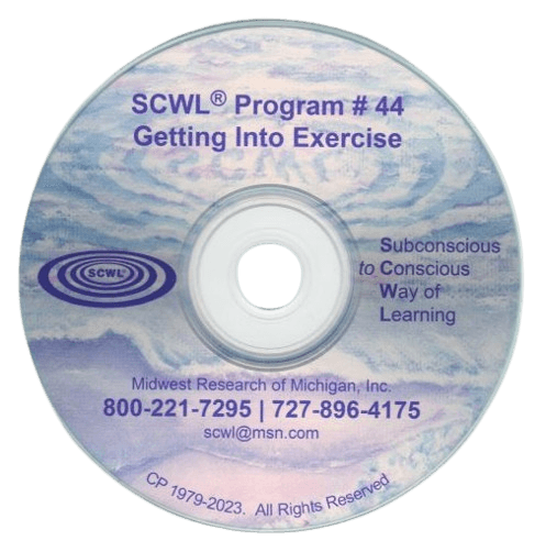 Getting into Exercise Subliminal CD