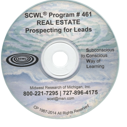 Prospecting for Leads in Real Estate Subliminal CD