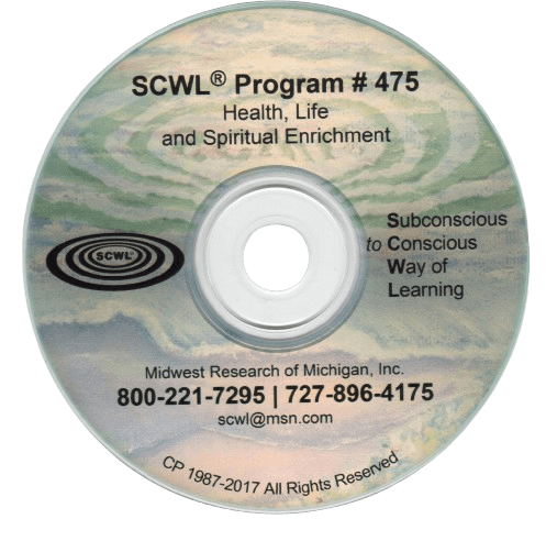 Health Life and Spiritual Enrichment Subliminal CD