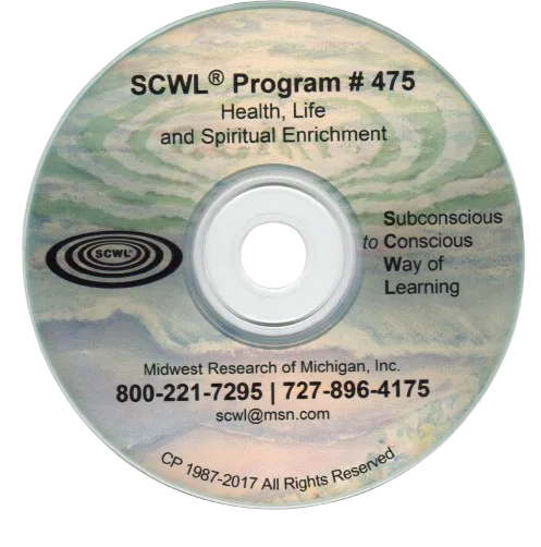 Health Life and Spiritual Enrichment Subliminal CD