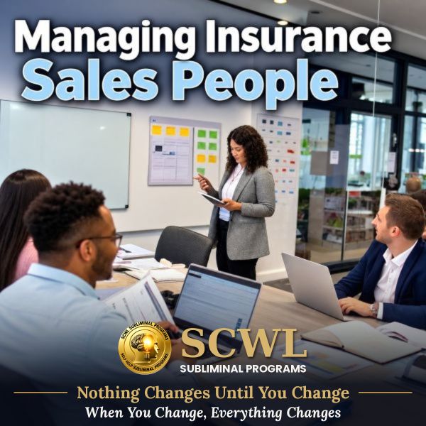 #479 Managing Insurance Sales People -260 #479 Insurance - Managing Sales People