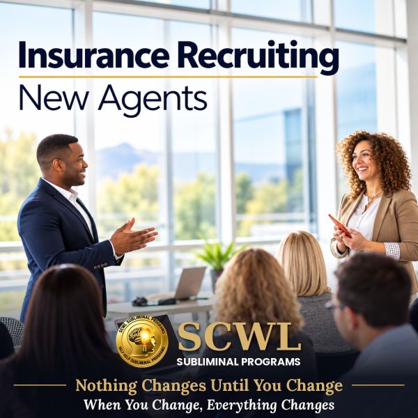 #480 Recruiting New Insurance Agents Subliminal CD #480 Recruiting New Insurance Agents Subliminal CD