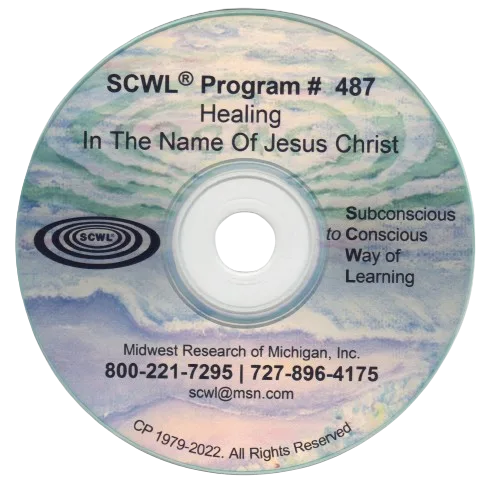 Healing in the Name of Jesus Christ Subliminal CD