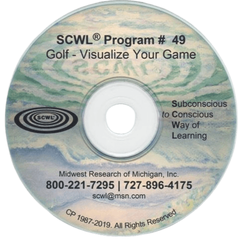 Golf / Visualize Your Game Subliminal CD