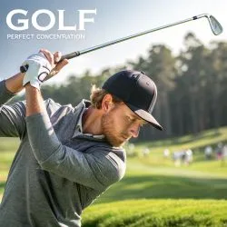#50 Golf Perfect Concentration