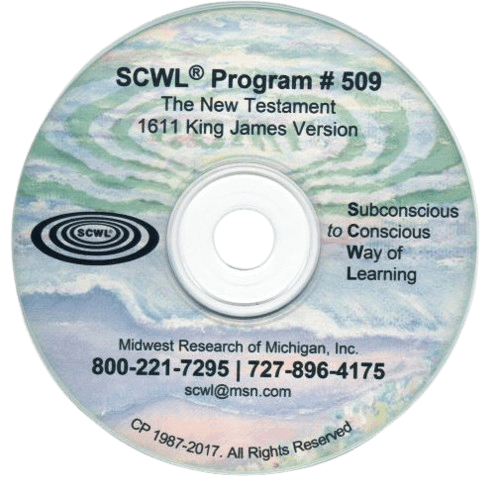 The Bible New Testament Subliminal CD