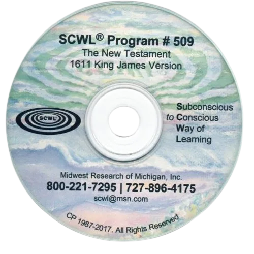 The Bible New Testament Subliminal CD