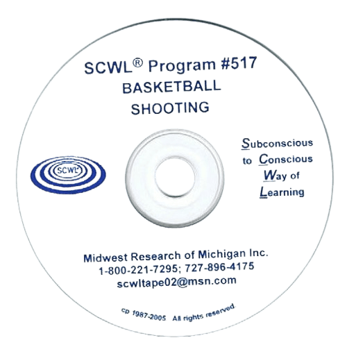 Shooting Basketball Subliminal CD