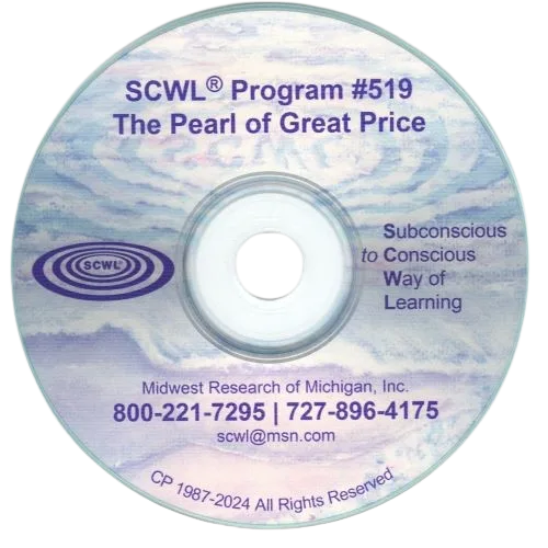 The Pearl of Great Price Subliminal CD
