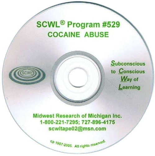Cocaine Abuse Subliminal CD