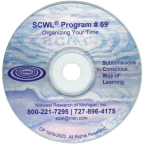 Organizing Your Time Subliminal CD