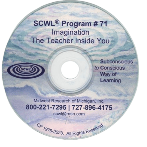 Imagination the Teacher Inside You Subliminal CD