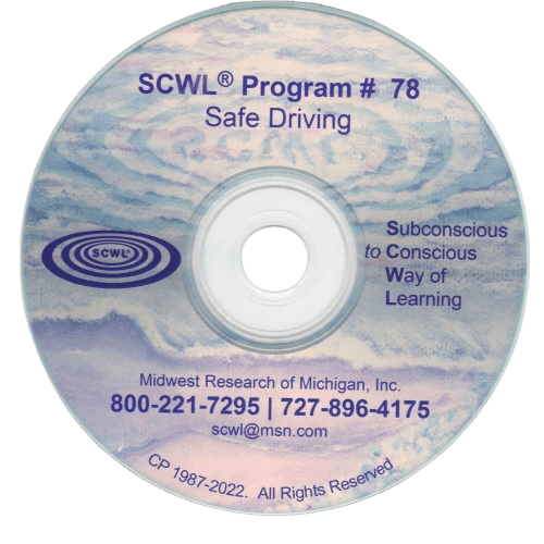 Safe Driving Subliminal CD