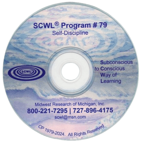 Self-Discipline Subliminal CD