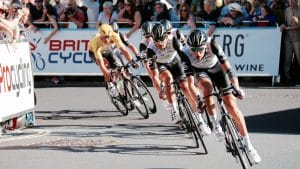 Competition bike racing