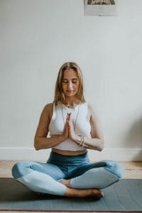 Girl Meditating