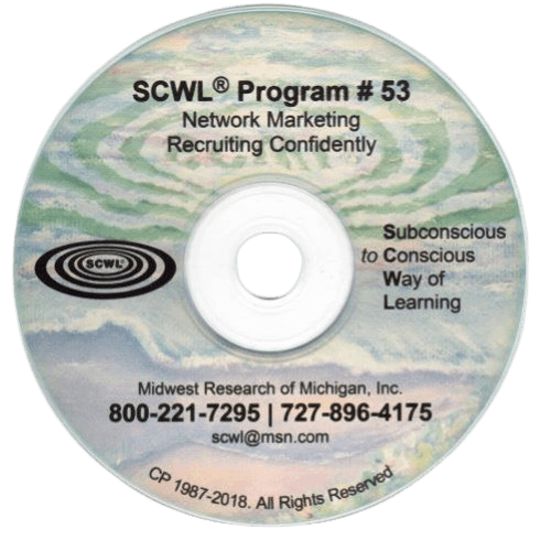 Network Marketing Recruiting Subliminal CD