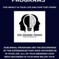 Subliminal Programs E-Book Cover